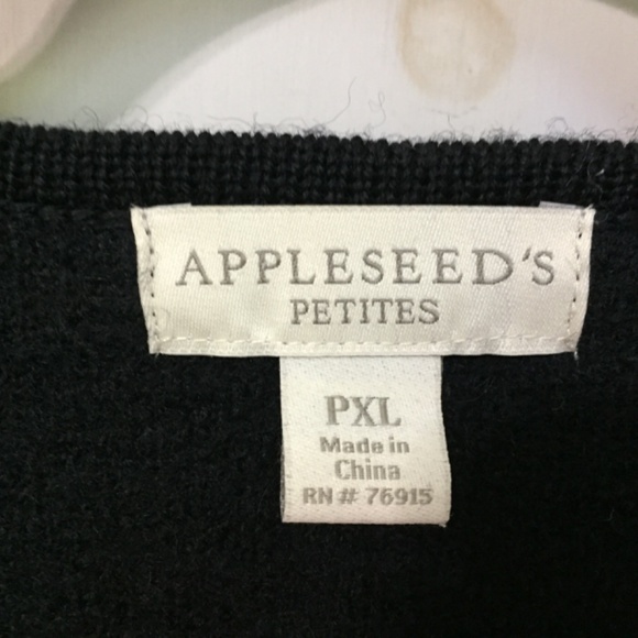 Appleseed's Black Floral Wool Jacket - Picture 6 of 14